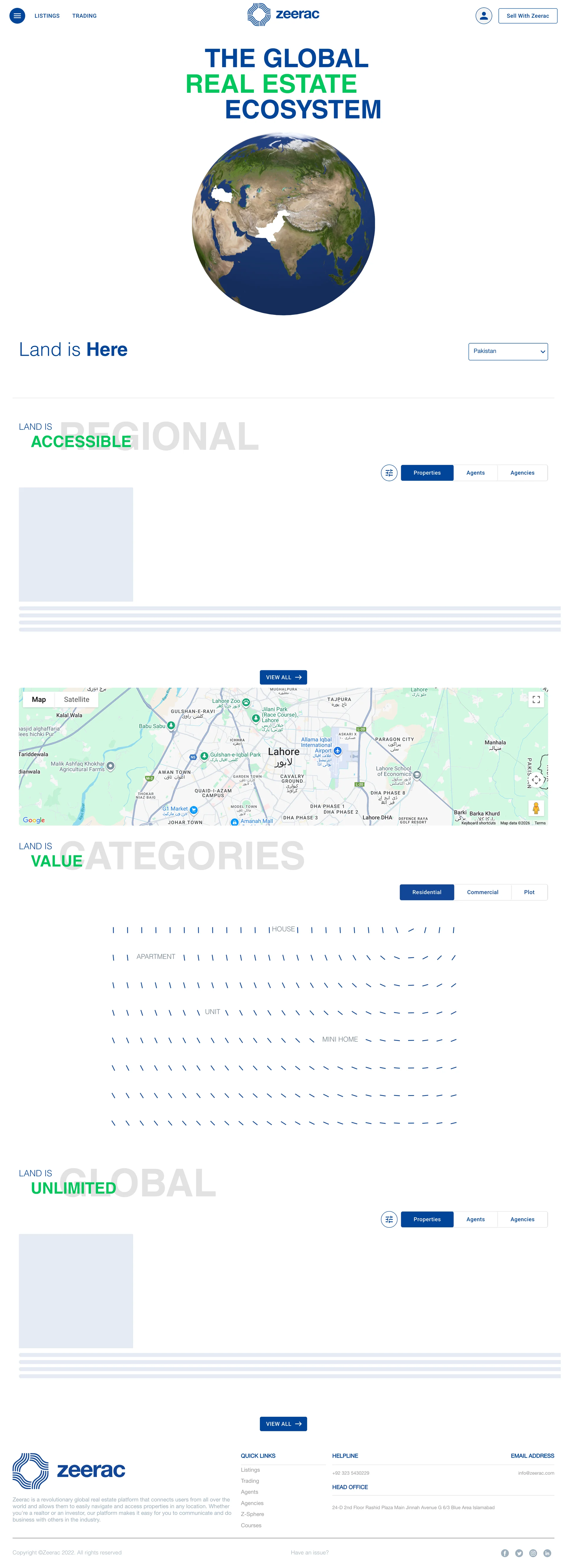 Zeerac - Real Estate Platform